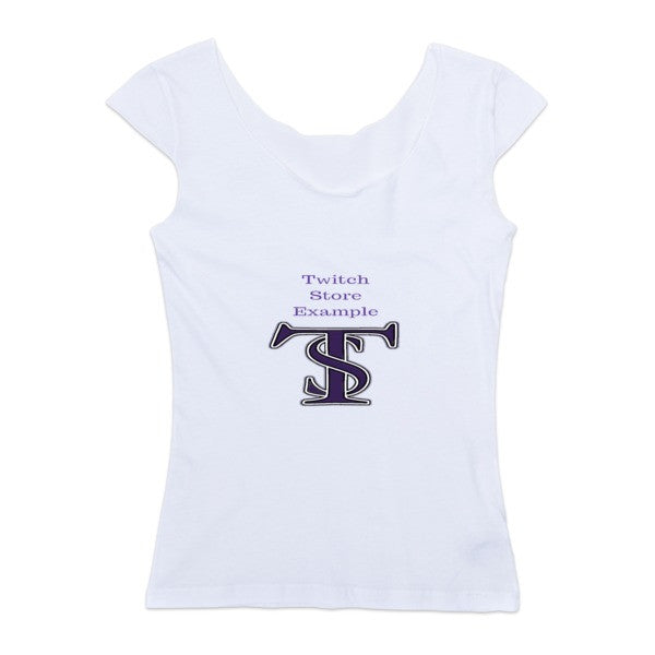 Reversible Women's Cap Sleeve T-Shirt