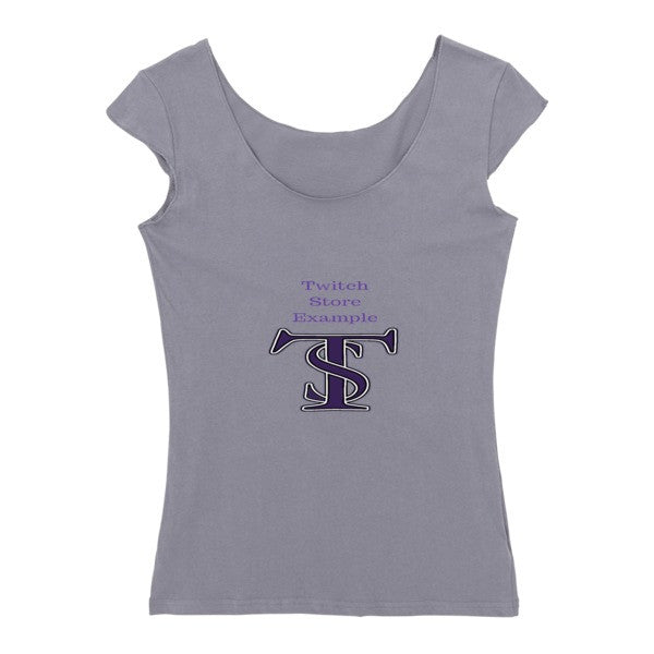 Reversible Women's Cap Sleeve T-Shirt